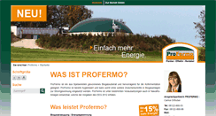 Desktop Screenshot of profermo.de